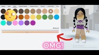 NEW ROBLOX SKIN COLOR UPDATE 😳😱😍