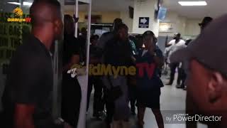 CEE C AND NINA WAS BEATEN BY FANS AT THE AIRPORT