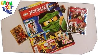 Unboxing New Lego Ninjago Magazine 10 2016 - Ronin