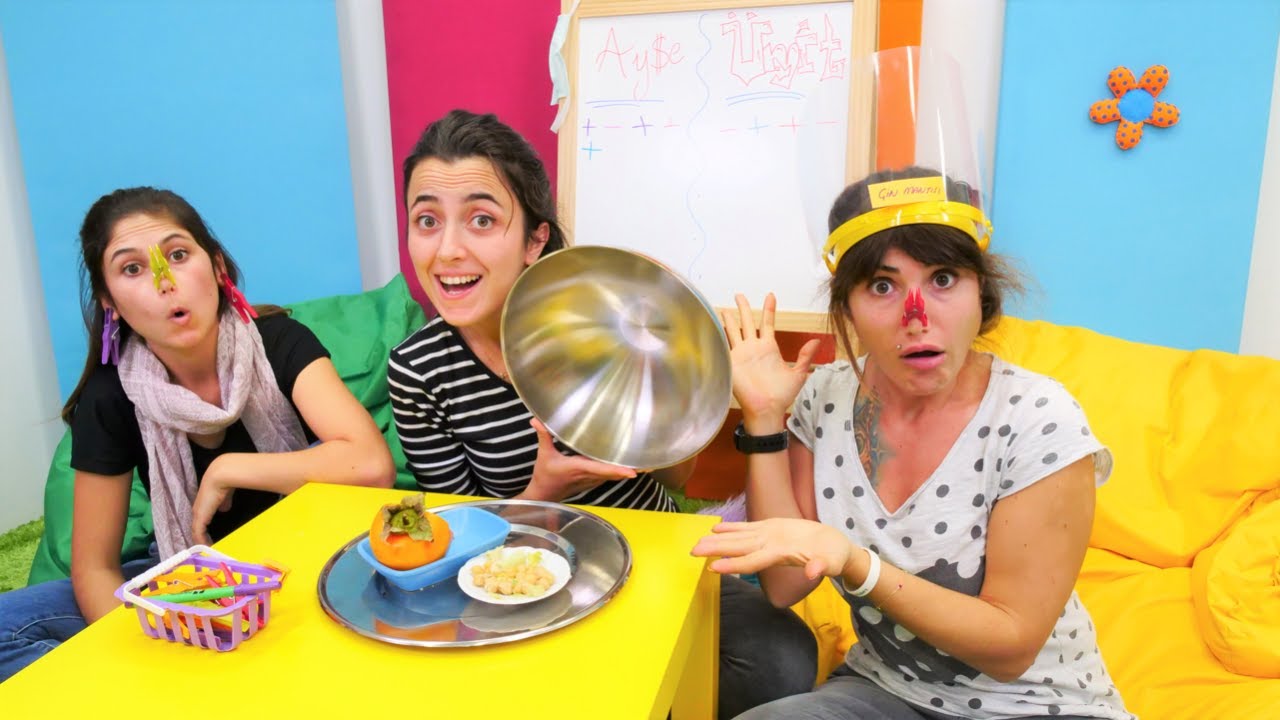 Komik video. Sevcan Ayşe ve Ümit için challenge yaptı! Eğlenceli oyun