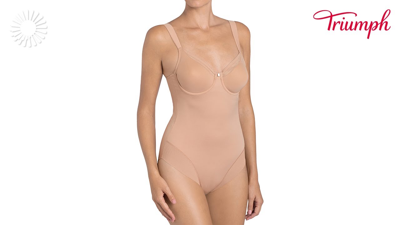 Triumph True Shape Sens Korselett beige, Body (Mieder) mit