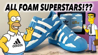 What are adiFOM Superstar Adidas???  HONEST REVIEW!  The Simpsons Edition