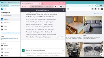 How to Maximize Your Sales on Facebook Marketplace with ChatGPT