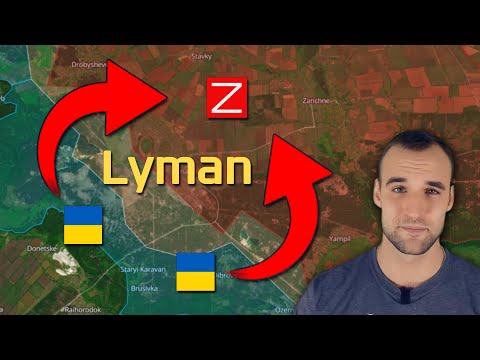 Ukrainians are surrounding Lyman