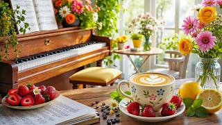 Positive Morning Jazz ☕ Happy Summer Coffee Jazz with Soft Bossa Nova Piano for Upbeat Your Moods screenshot 2