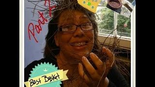 How to make a pine needle basket part 2 Wealth