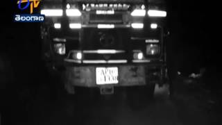 Lorry Collides with Car | Three Dead | Mahabubabad