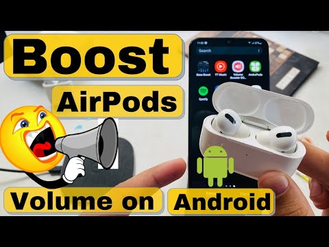 Android Mobile에서 조용한 AirPods Pro 저 음량 크게 수정 [2021]