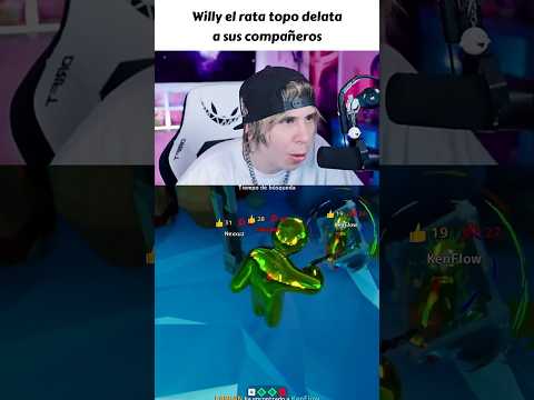 Willy delata a sus compañeros en Meccha Chameleon #rubius #mecchachameleon #humor