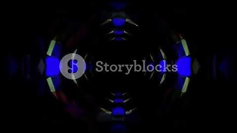 3d abstract dark tunnel animation futuristic technology design 4k video seamless looping abstract ba