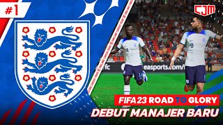 FIFA 23 England Career Mode | Debut Calvin Makaminang Sebagai Manajer The Three Lions #1