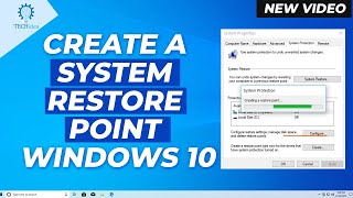 how to create a system restore point windows 10 2024 [new method]