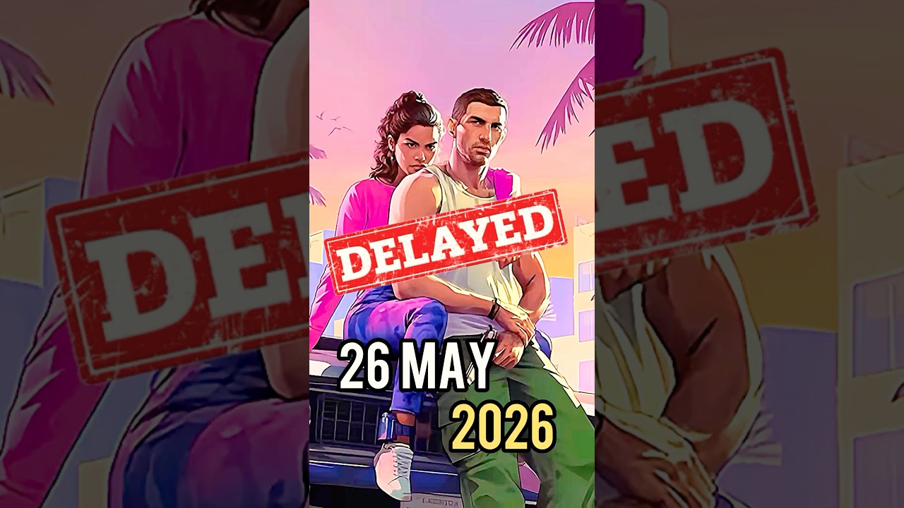 GTA 6 Delayed 😭😭To 2026 