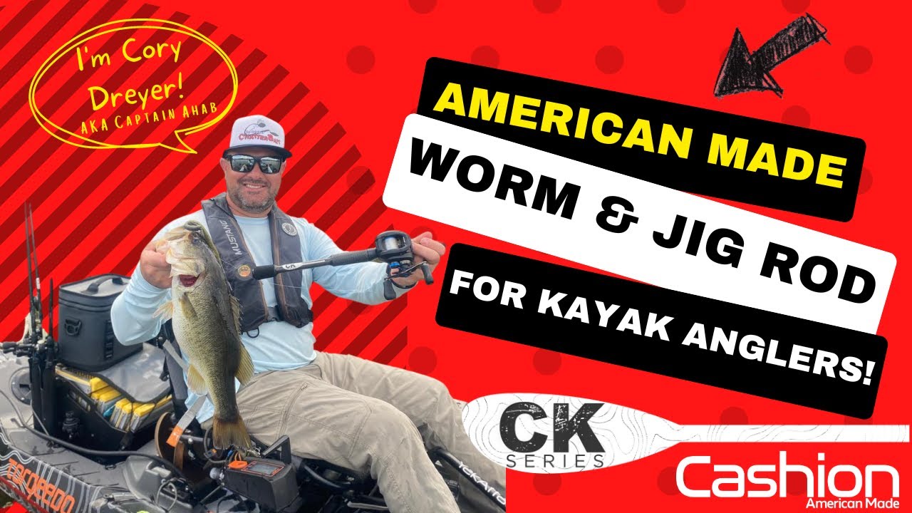 A Cashion Worm & Jig Rod Designed Specifically for Kayak Anglers