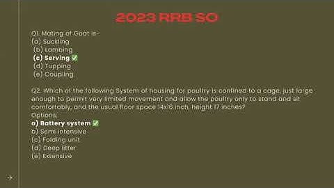 PREVIOUS YEAR PAPER FOR RRB SO  mp4