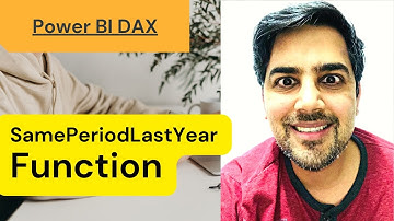 SAMEPERIODLASTYEAR in Power BI - 33 (Power BI Training)