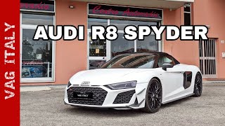 Audi R8 Spyder 2017 5.2 V10 FSI quattro 540cv s-tronic Aggiornamento mappe, velox e molto altro