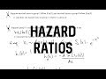 Calculating Hazard Ratios [Survival Analysis] - YouTube