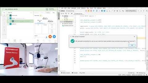 DRL Studio Lesson 1 - On-Line Doosan Robotics Programming