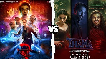 Stree 2 Vs Thama Movie Comparison Video 🤯