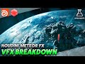 VFX Breakdown: Epic Meteor Falling in HoudiniFX - Redshift3D