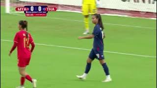 Myanmar 2-1 Thailand - Semi-final - Highlights | ASEAN Women's MSIG Serenity Cup 2025
