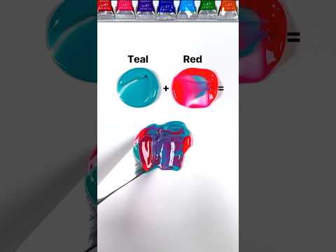 Vibrant Color Recipes Colormixing Paintmixing Artvideos Oddlysatisfying Asmart Asmr