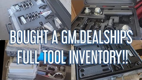 BOUGHT A GM DEALERSHIPS OLD TOOLS WE NEED TO SELL CHEAP!!