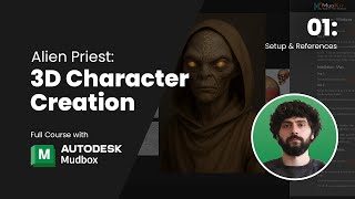 Alien Priest: 3D Character Creation – Part 1: Setup & References