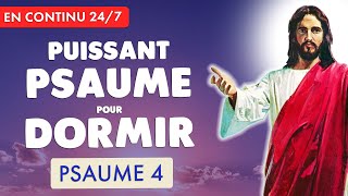 🔴 PSAUME 4 pour DORMIR en PAIX 🙏 PRIERE du SOIR en CONTINU 24/7