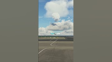 enjoy the beautiful view of the plane when it lands eps.057