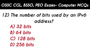 OSSC CGL Computer Mock Test | Computer Awareness MCQ | OSSC CGL, BSSO, PEO Computer Questions