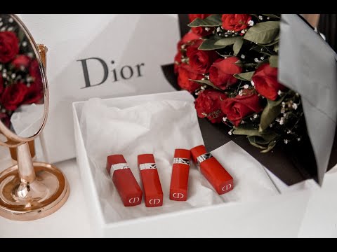 Rouge Dior Ultra Care Lipstick Swatches | Kally Araneta