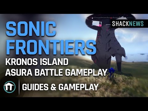 Sonic Frontiers  - Kronos Island  - Asura Battle Gameplay