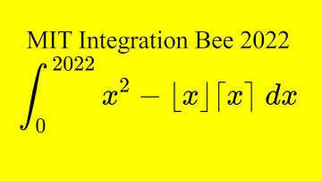 MIT Integration Bee 2022 - #3