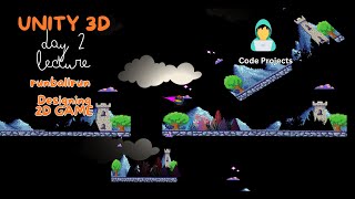 Game Development Class Day 2 | Unity3d| Designing the level & basics of unity 3d | Code projects