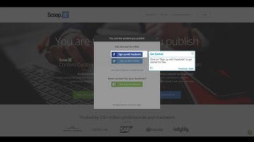 How to Sign Up on Scoop.it