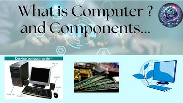 Components of a computer system, Introduction to Computer Application b.com first semester, bcom 1st