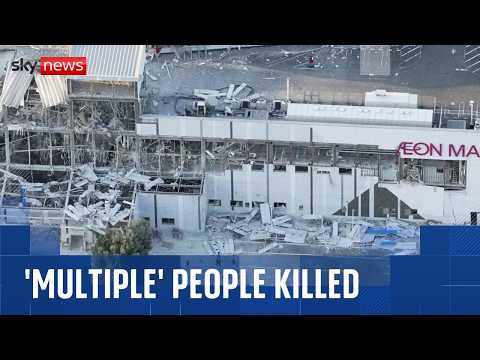 Japan earthquake: Multiple people feared dead after <strong>shopping</strong> centre collapses