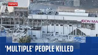 Japan earthquake: Multiple people feared dead after shopping centre collapses