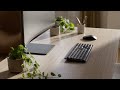 Modern Desk Setup – Calm, Cozy, Creative  #dreamdesk