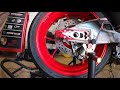 Installing Lightech Chain Adjusters on my 2017 Aprilia Tuono