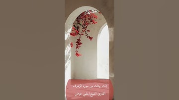آيات بينات من سورة الزخرف #اكسبلور #المصحف #الرحمن #لايك #راحة_نفسية