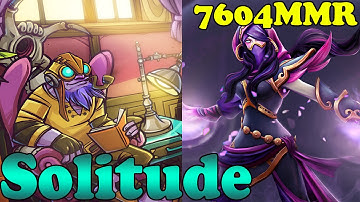 Dota 2 - Solitude Top 1 Europe MMR  Plays Tinker And Templar Assassin - Ranked Match Gameplay!