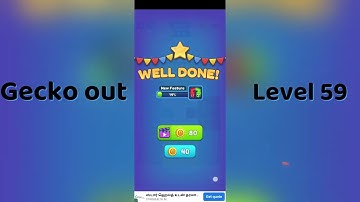 Gecko Out Level 59 Walkthrough 🧩 | Step-by-Step Puzzle Guide | SolutionGuruji