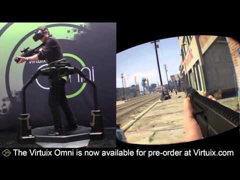 Vidéo: Grand Theft Auto 5 Joué Sur Tapis Roulant Omnidirectionnel Et Oculus Rift