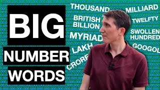 When a hundred wasn't 100: BIG NUMBER WORDS (Milliards, myriads, lakhs, crores & more)