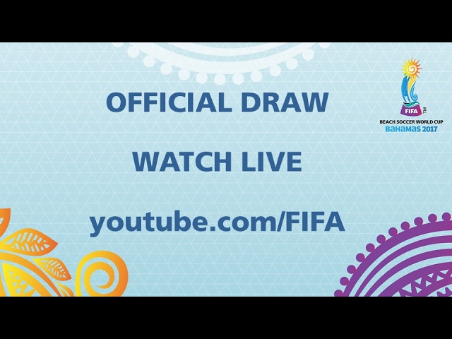 Draw, FIFA Beach Soccer World Cup UAE 2024™, Replay