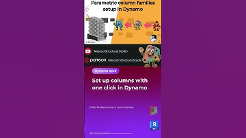 Revit Dynamo automation tutorials for structural engineer. #revit #dynamo #revitdynamo #revittips