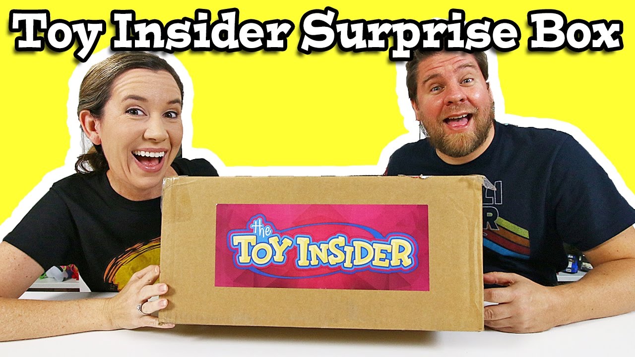 Toy Insider Surprise Box Of Toys Unboxing YouTube